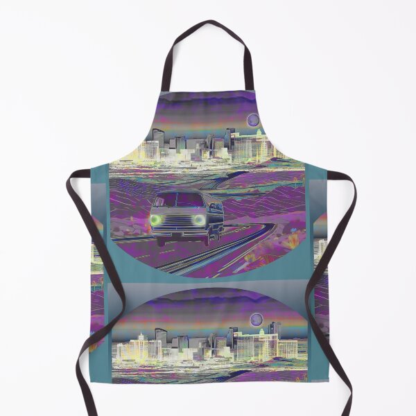 Item preview, Las Vegas Desert landscape Van life overland hippie grateful dead company phish batik tie dye designed and sold by AuroraXGreen.