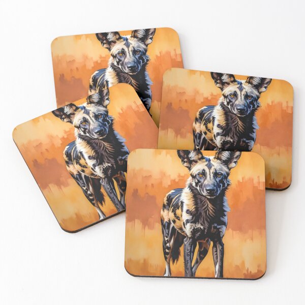 Item preview, African Wild Dog Art designed and sold by WildlifeInc.