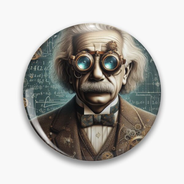 Item preview,  Albert Einstein Steampunk  designed and sold by sevenmountains.
