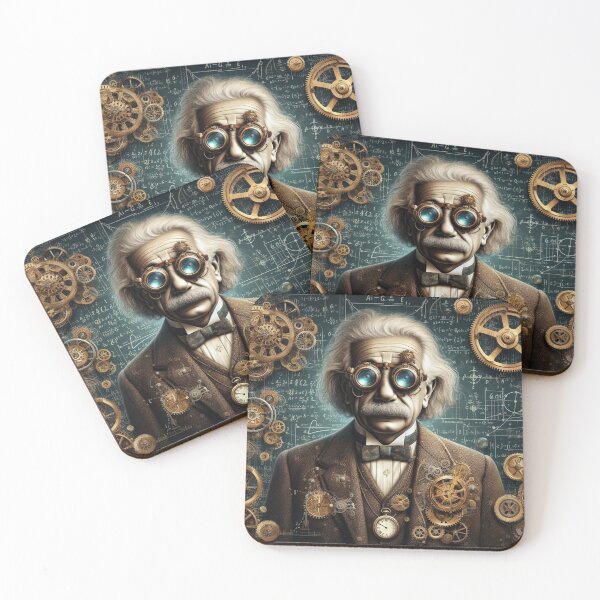 Item preview,  Albert Einstein Steampunk  designed and sold by sevenmountains.