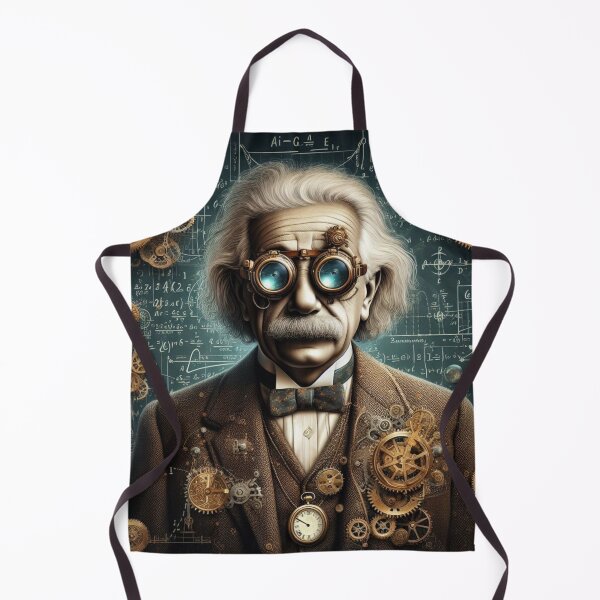 Item preview, Albert Einstein Steampunk designed and sold by sevenmountains.