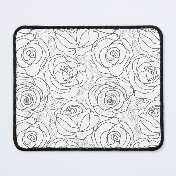Item preview, Beautiful b&w flower pattern. designed and sold by ShazellArt.