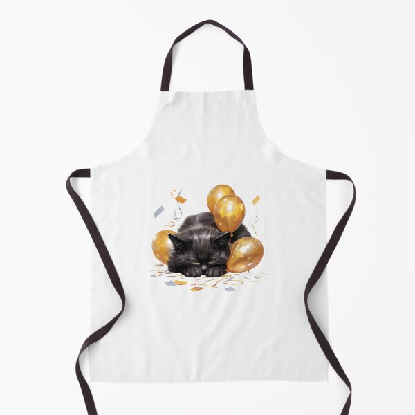 Item preview, Grumpy Funny and Purrfectly Mischievous Black Cat Balloon Bonanza! designed and sold by dcohea.