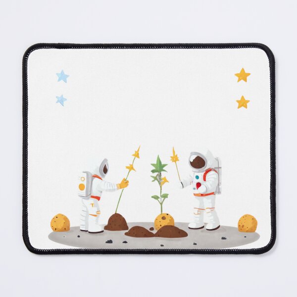 Item preview, Two Astonauts Flower Battle in Space designed and sold by omerfdln34.