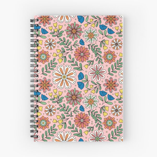 Item preview, Graphic Flower Power Pattern - Pink designed and sold by sustainablyjill.