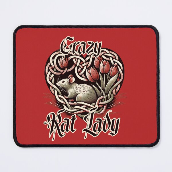 Item preview, Crazy Rat Lady designed and sold by FrictionMaxxing.