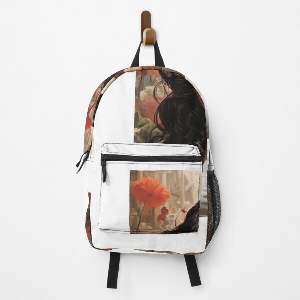 Item preview, A woman amidst a lush garden designed and sold by KilianSzmid.