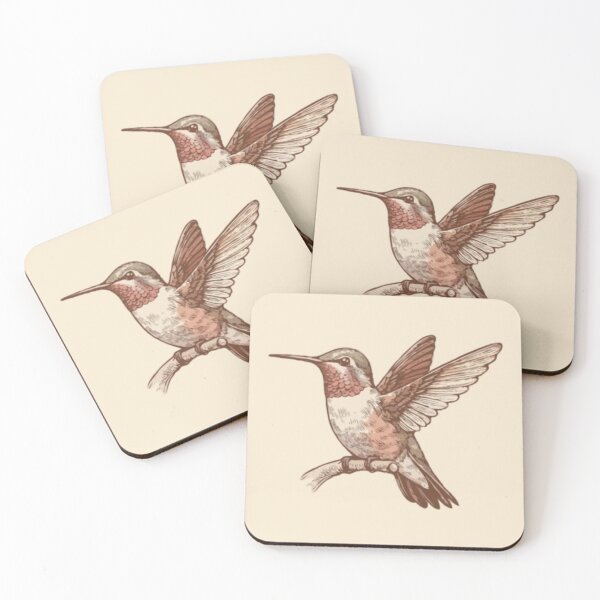 Item preview, Ruby Throated Hummingbird designed and sold by printmala.