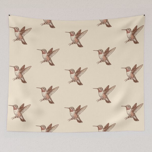 Item preview, Ruby Throated Hummingbird designed and sold by printmala.