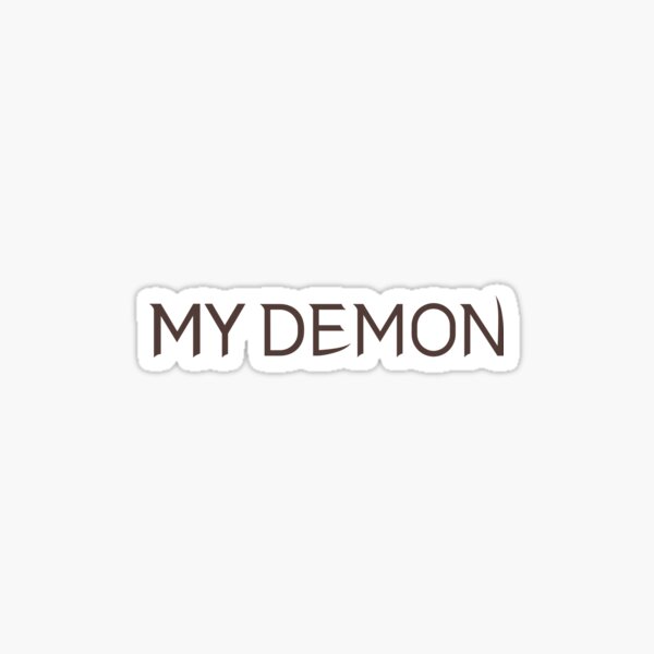 My Demon Lover Stickers for Sale Redbubble 