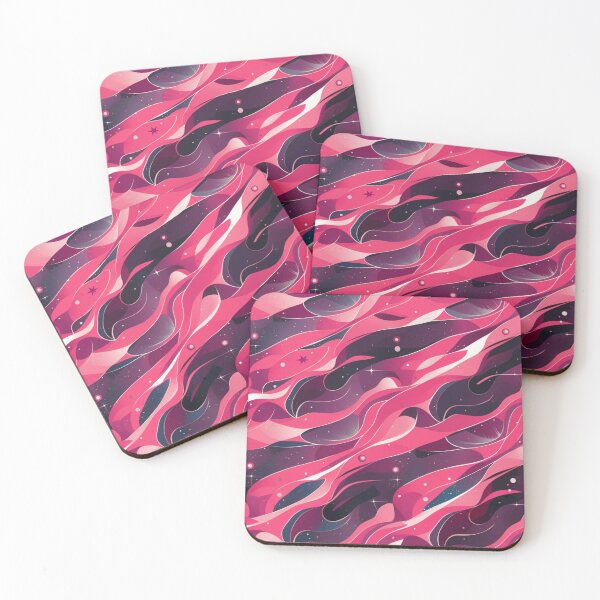 Item preview, Swirling Pink and Purple Abstract Galaxy designed and sold by DesigntshirtWB.