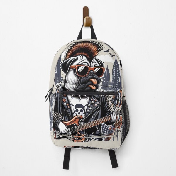 Item preview, Pug Power: Punk Attitude designed and sold by studiobrazuka.