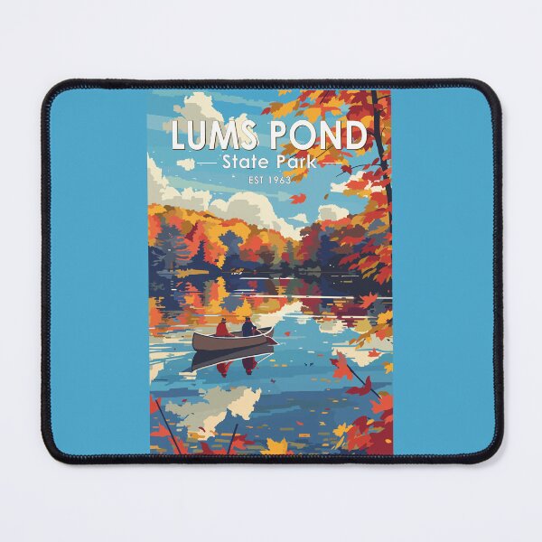Item preview, Lums Pond State Park Delaware Travel Art Vintage designed and sold by KrisSidDesigns.