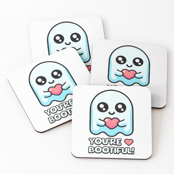 Item preview, You're Bootiful! Cute Ghost Pun designed and sold by PMCreative.