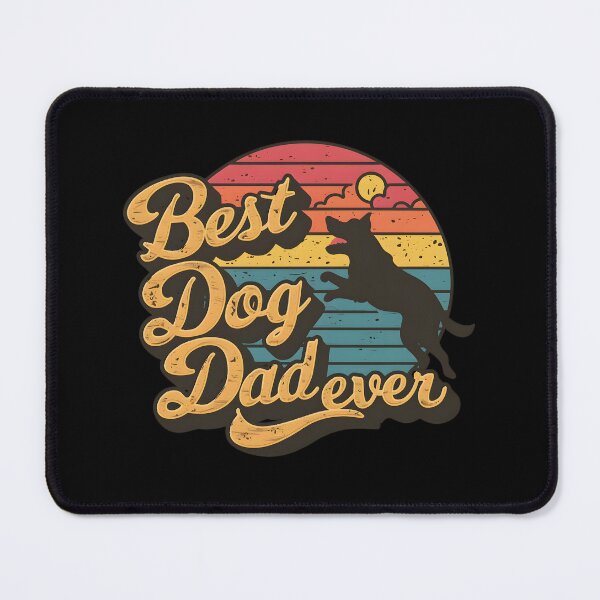Item preview, Vintage Best Dog Dad Ever Funny Father's Day designed and sold by cimibaka25.