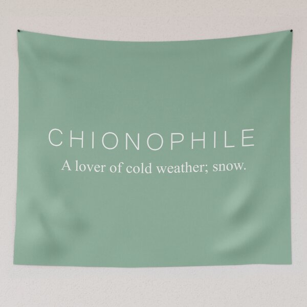 Item preview, Chionophile meaning designed and sold by designsoftinaa.