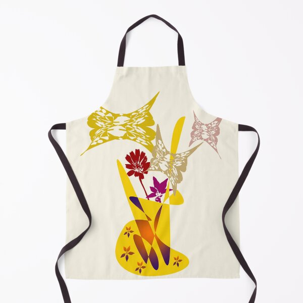 Vista previa del artículo con la obra «Vase with Flowers and Butterflies», diseñado y vendido por mavicfe.