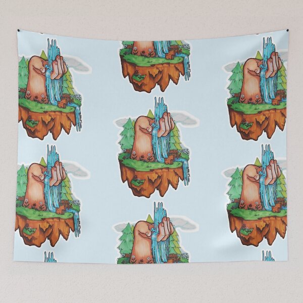 Item preview, Hand of Mother Nature Waterfall Edition designed and sold by UB Draws.