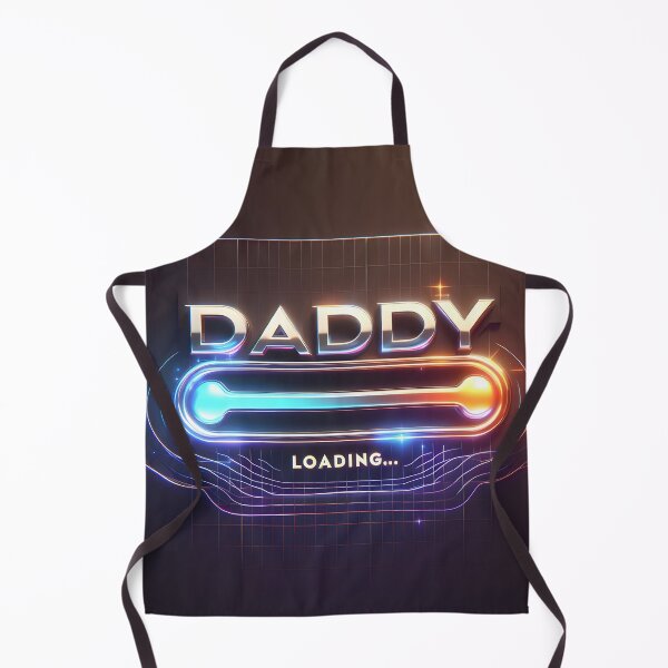 Item preview, Daddy's Countdown: Holographic Tee designed and sold by AI-Only Creations.