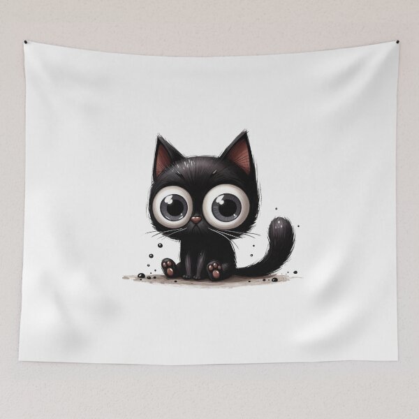 Item preview, Grumpy Funny and Purrfectly Mischievous Black Cat Balloon Bonanza! designed and sold by dcohea.