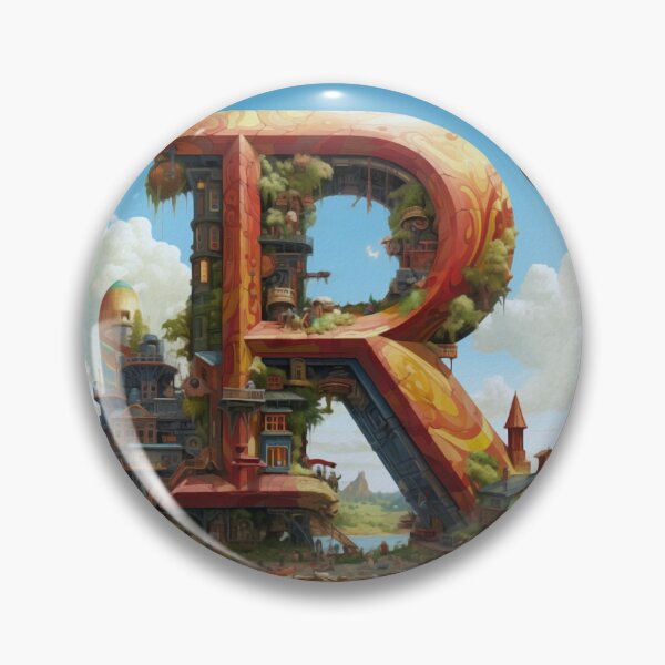 Item preview, Imaginative Letter R designed and sold by jenmountainen.