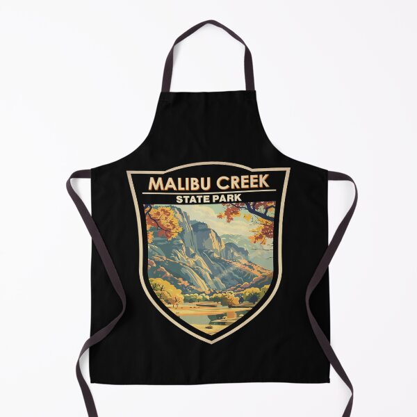Item preview, Malibu Creek State Park California Vintage Badge designed and sold by KrisSidDesigns.