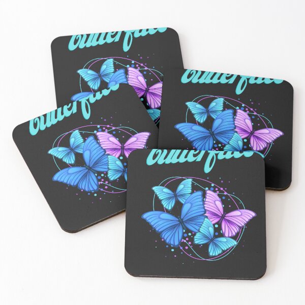 Item preview, blue butterflies  designed and sold by L Samos.