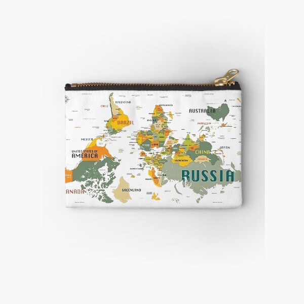 Item preview, Upside The World Map designed and sold by sahbender.