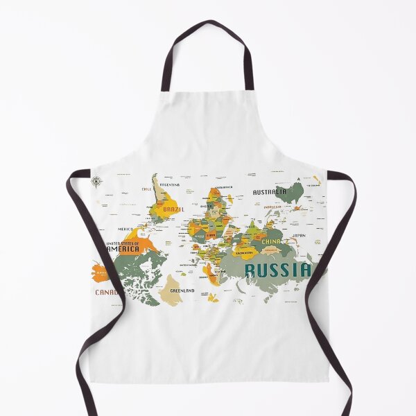 Item preview, Upside The World Map designed and sold by sahbender.