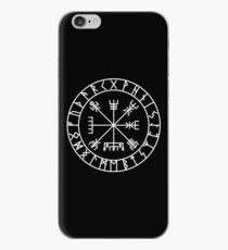 Vinilo o funda para iPhone Vegvísir RUTA GUÍA y Elder Futhark RUNAS