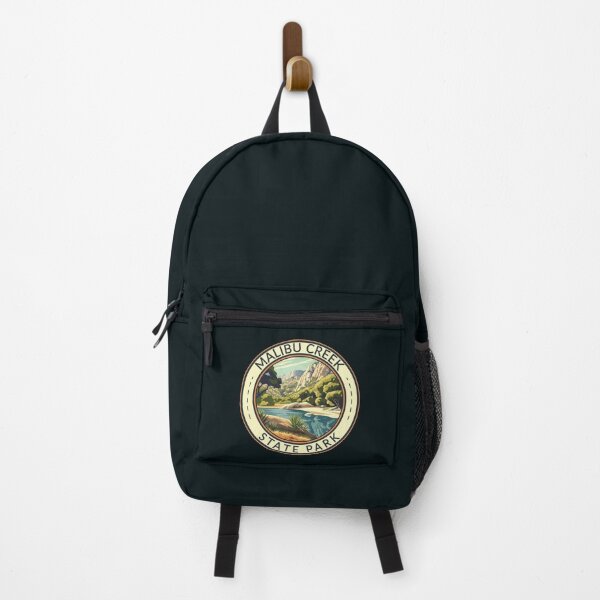 Item preview, Malibu Creek State Park California Travel Art Badge designed and sold by KrisSidDesigns.