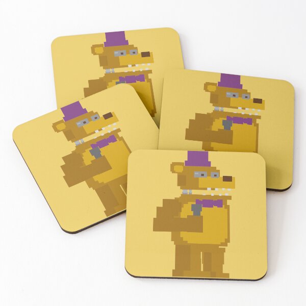 Item preview, 8-bit Fredbear Animatronic designed and sold by WolfBunnyWorks.