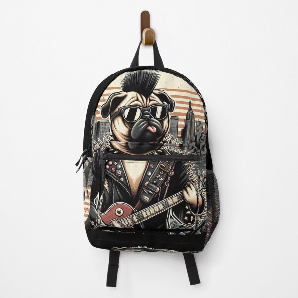 Item preview, Punk Rock Pug designed and sold by studiobrazuka.