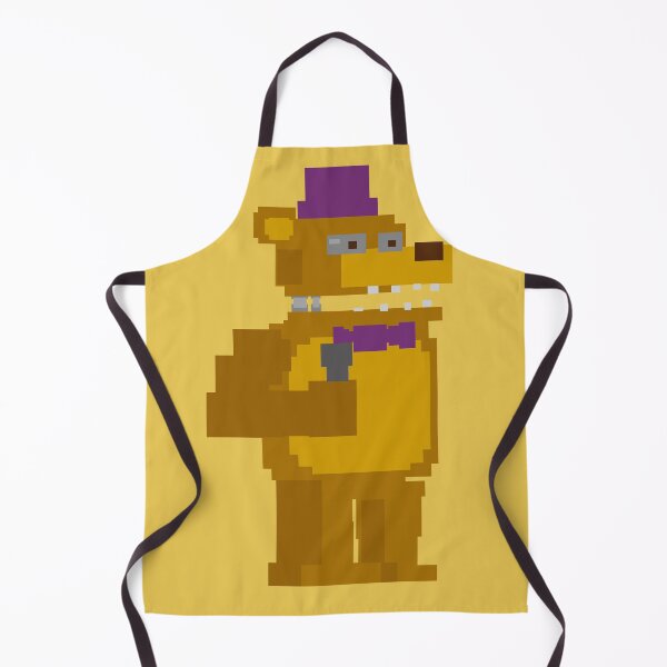 Item preview, 8-bit Fredbear Animatronic designed and sold by WolfBunnyWorks.
