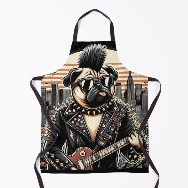 Item preview, Punk Rock Pug designed and sold by studiobrazuka.