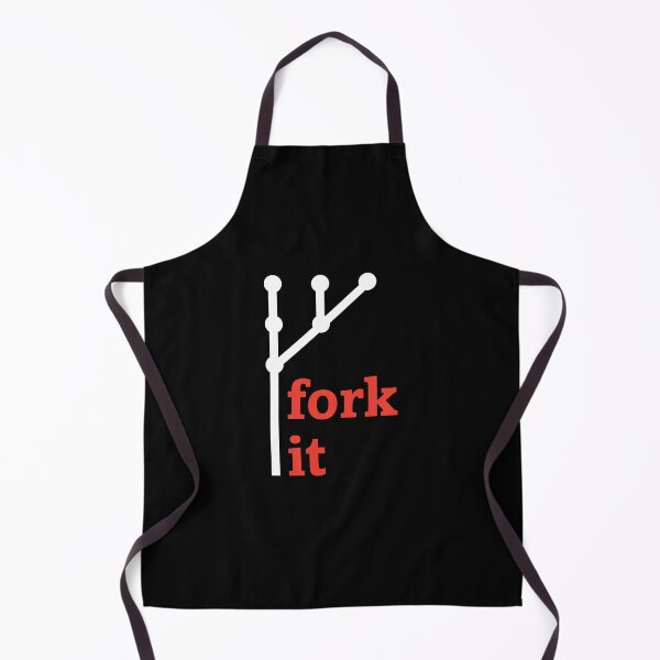 Item preview, Fork it (dark background) designed and sold by Jeeb-Arts.