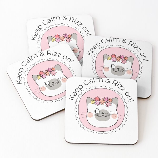 Item preview, ¡Mantén la calma y Rizz! designed and sold by sedonavibes1111.
