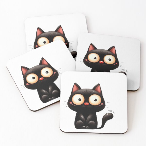 Item preview, Grumpy Funny and Purrfectly Mischievous Black Cat Balloon Bonanza! designed and sold by dcohea.