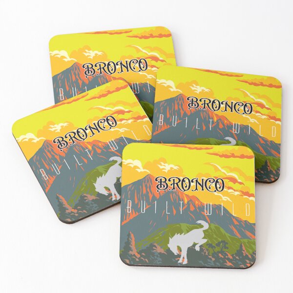 Item preview, Bronco Built Wild - Yellow Sky designed and sold by Craftonmegan.
