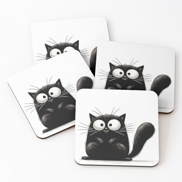 Item preview, Grumpy Funny and Purrfectly Mischievous Black Cat Balloon Bonanza! designed and sold by dcohea.