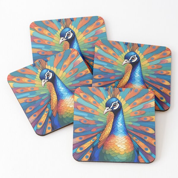 Item preview, Indian Peafowl Art designed and sold by WildlifeInc.
