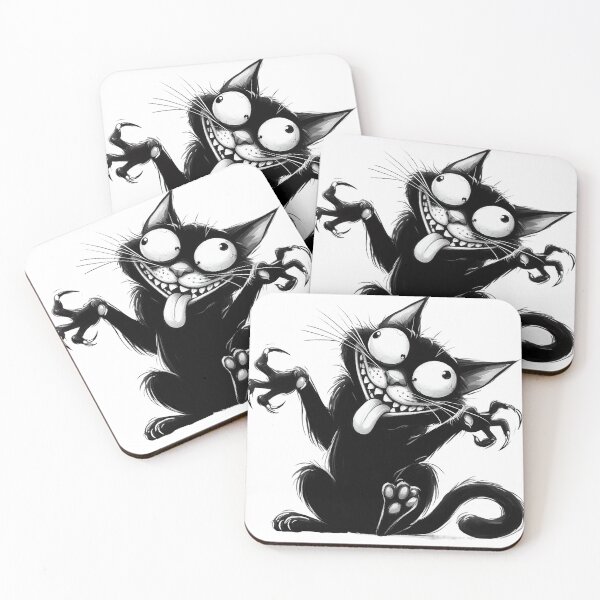Item preview, Grumpy Funny and Purrfectly Mischievous Black Cat Balloon Bonanza! designed and sold by dcohea.