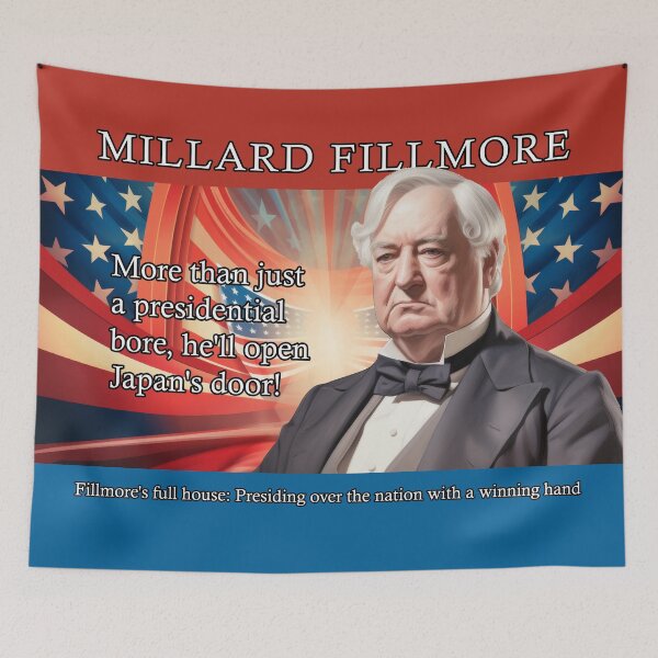 Item preview, Millard Fillmore Electoral Poster designed and sold by Static-Panda.