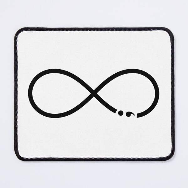 Item preview, Semicolon infiniti symbol, Unfinished Story of a Infiniti designed and sold by Kondi-Art.