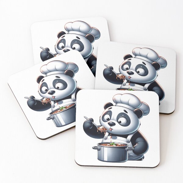 Item preview, Culinary Panda Chef: Gourmet Delights - Adorable Panda designed and sold by vk09.