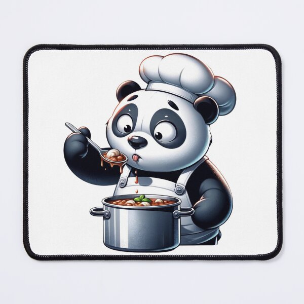 Item preview, Culinary Panda Chef: Gourmet Delights - Adorable Panda designed and sold by vk09.
