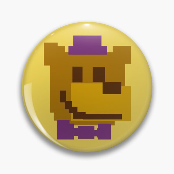 Item preview, 8-bit Fredbear Wall Art 2 designed and sold by WolfBunnyWorks.