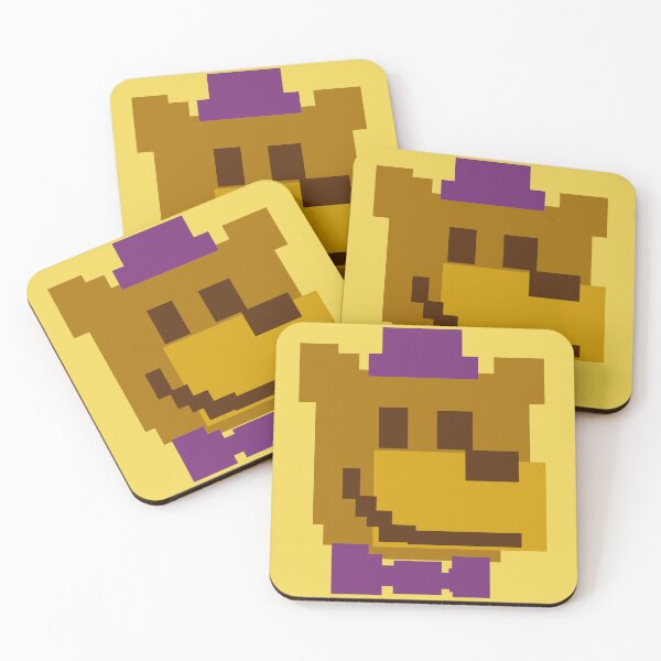 Item preview, 8-bit Fredbear Wall Art 2 designed and sold by WolfBunnyWorks.