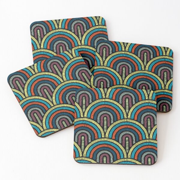 Item preview, Seamless geometrical vector pattern, satin stitch embroidery designed and sold by Familyshmot.