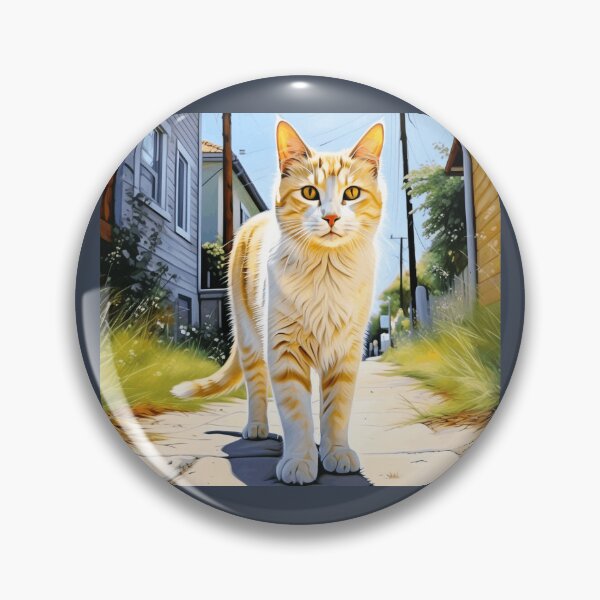 Item preview, Yellow white Cat designed and sold by PierreAlbijanic.